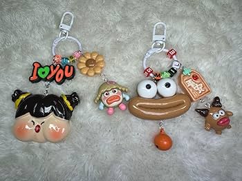 Amazon.co.jp: 35.じゃらじゃら キーホルダー ブサカワ チャーム Amazon.co.jp: 35.じゃらじゃら キーホルダー ブサカワ チャーム